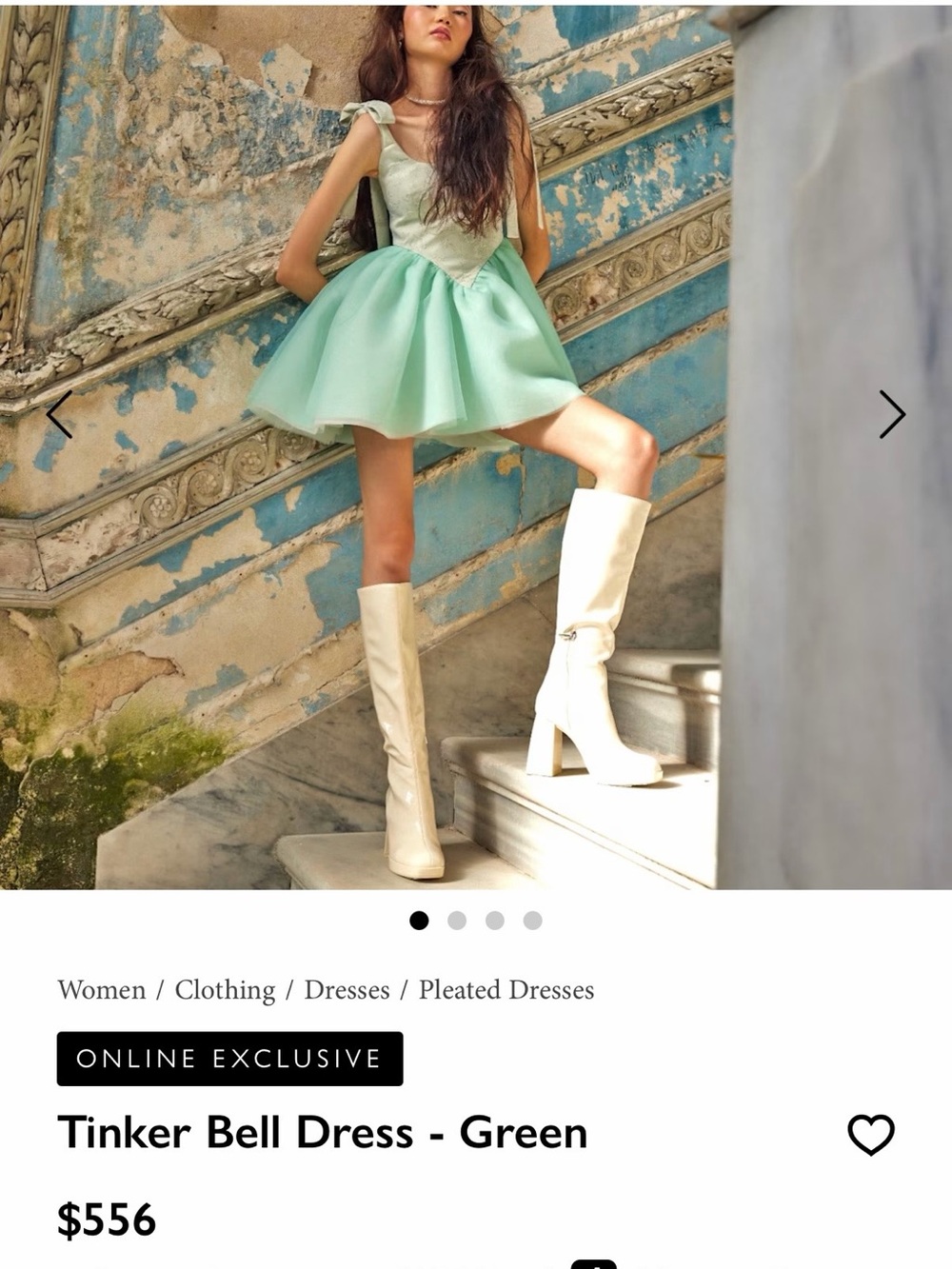 Tinker Bell Dress - Picture 5 of 5
